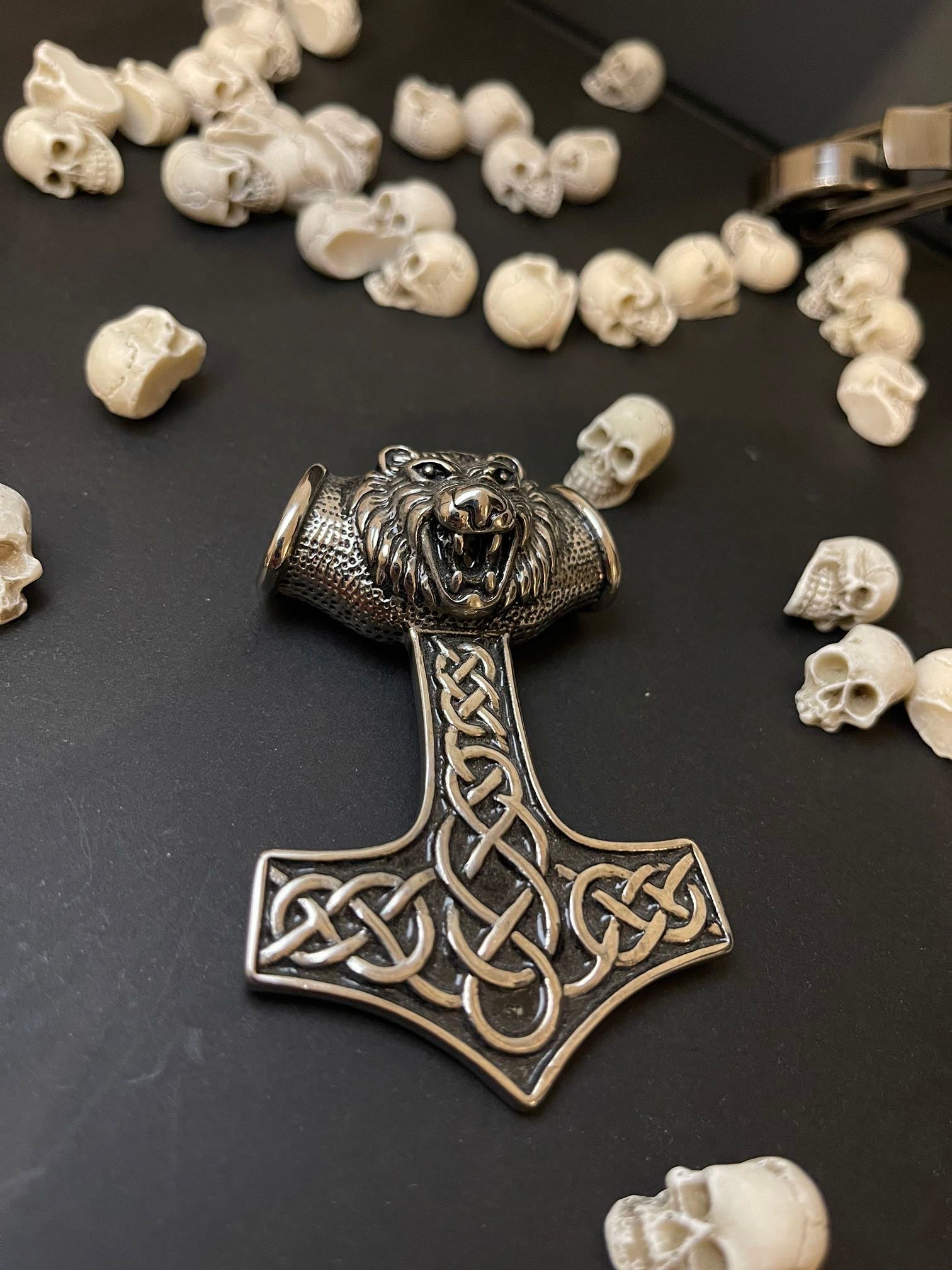 mjölnir thors hammer edelstahl