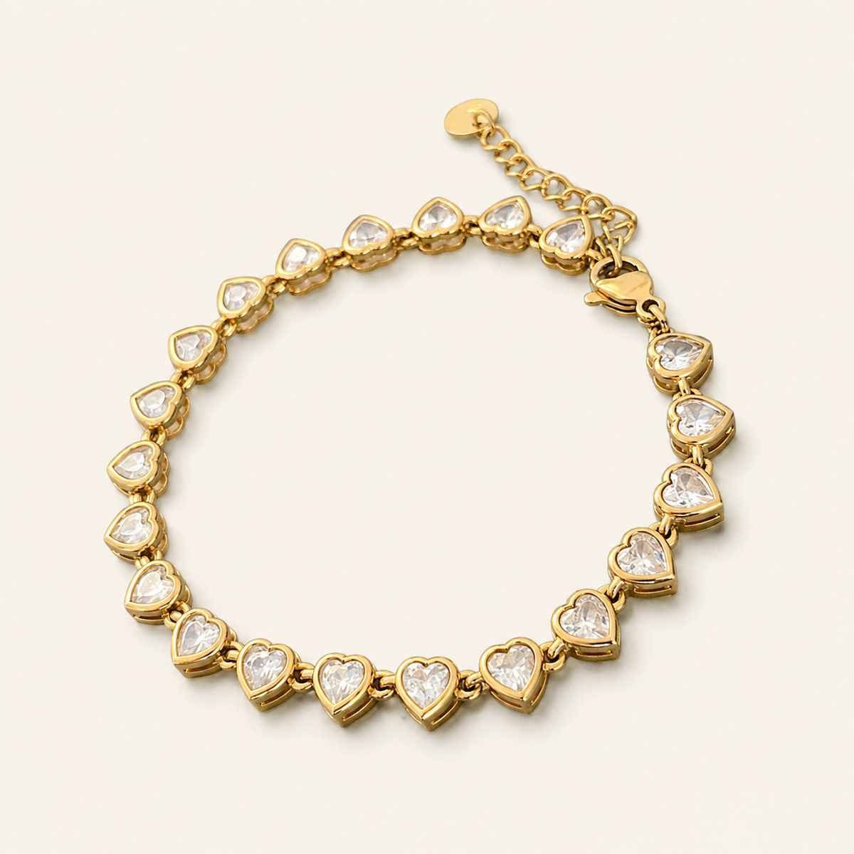 HEARTLINE - Gold Bracelet