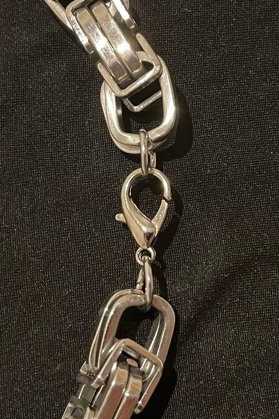 Massive 316 Edelstahl Königskette Silber - 14 mm Extra extra Lang