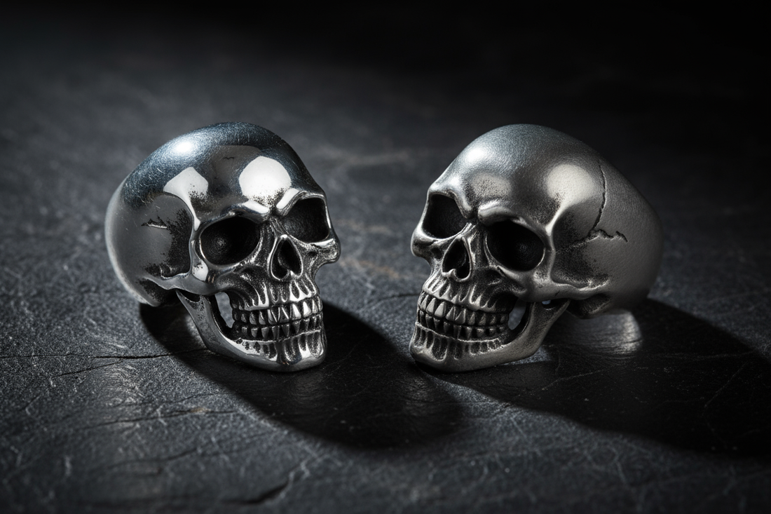 Edelstahl vs. Silber – welches Material ist besser für Biker-Schmuck?