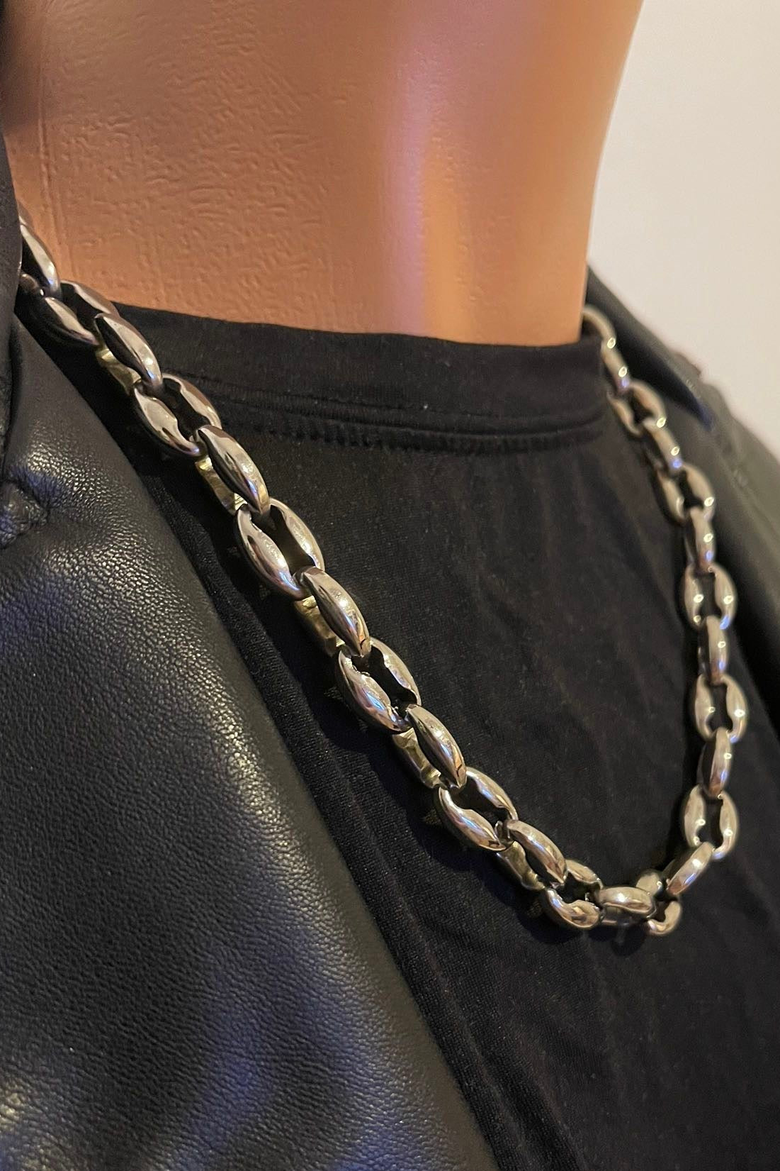 Massive 316L Edelstahlkette – 12mm