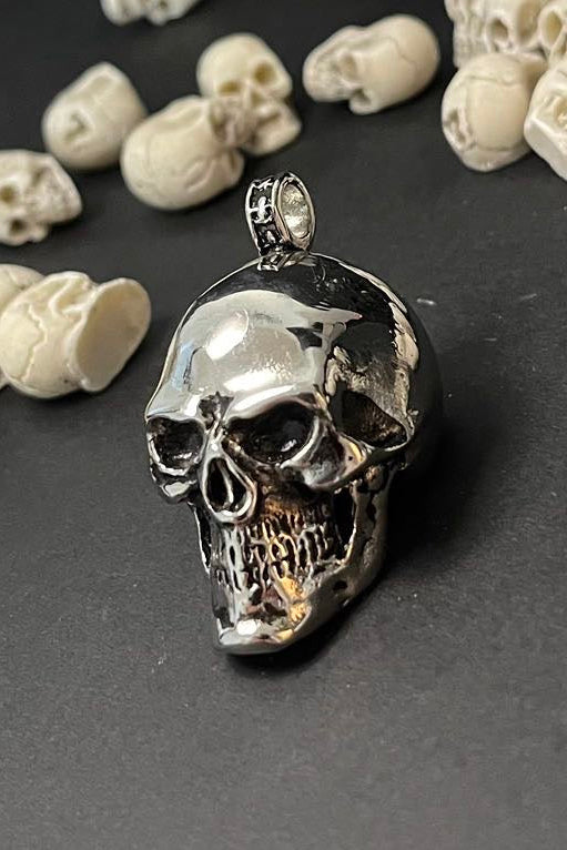 Totenkopf Anhänger Edelstahl 316L 