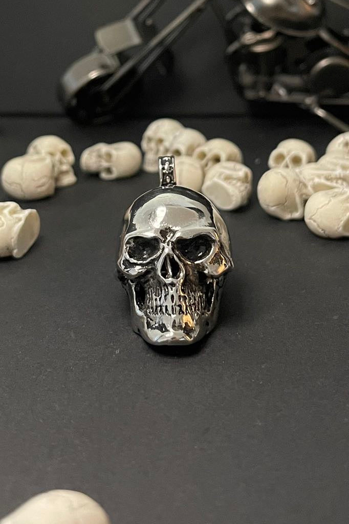 Totenkopf Anhänger Edelstahl 316L 