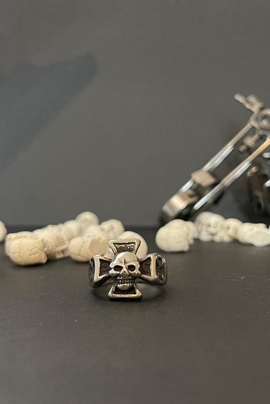 totenkopf ring 316 edelstahl