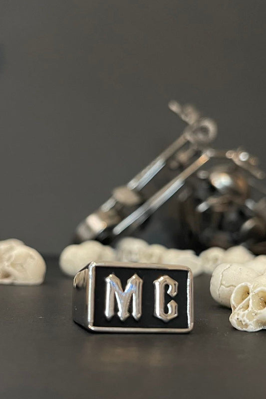 MC biker ring 316 edelstahl