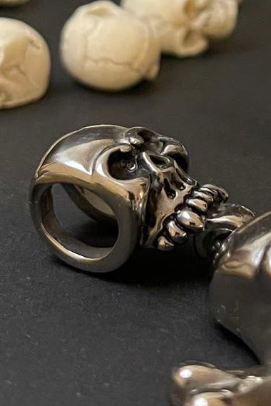 kettenanhänger totenkopf edelstahl