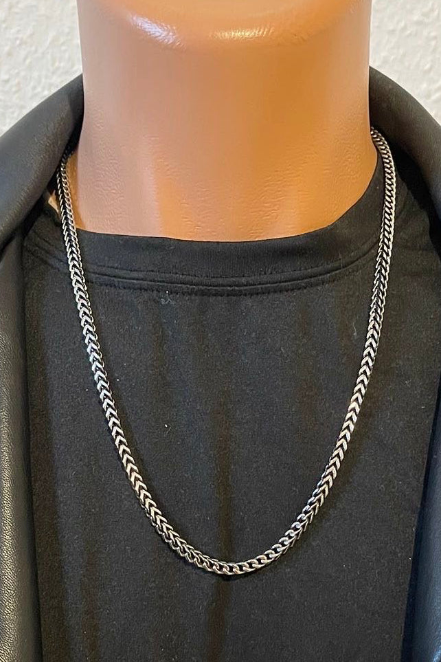 316L Edelstahlkette Schlangenglieder-Design – 4 mm